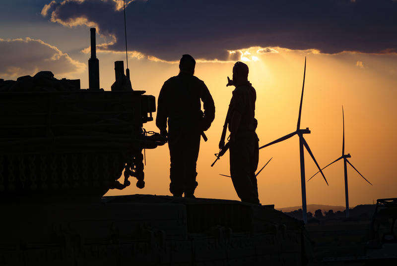 חיילי מילואים ברמת הגולן. | יוסי זמיר, פלאש 90