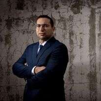 יצחק וסרלאוף השר לפיתוח הנגב והגליל. | אריק סולטן