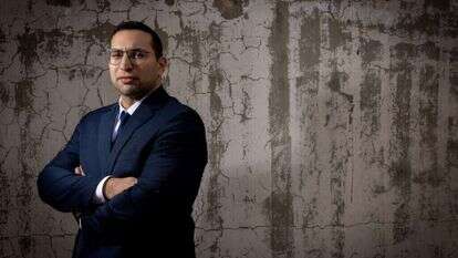 יצחק וסרלאוף השר לפיתוח הנגב והגליל. | אריק סולטן