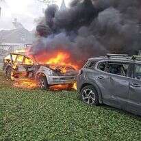 פגיעה ישירה בפתח תקווה. | תיעוד מבצעי מד"א