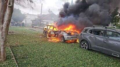 פגיעה ישירה בפתח תקווה. | תיעוד מבצעי מד"א