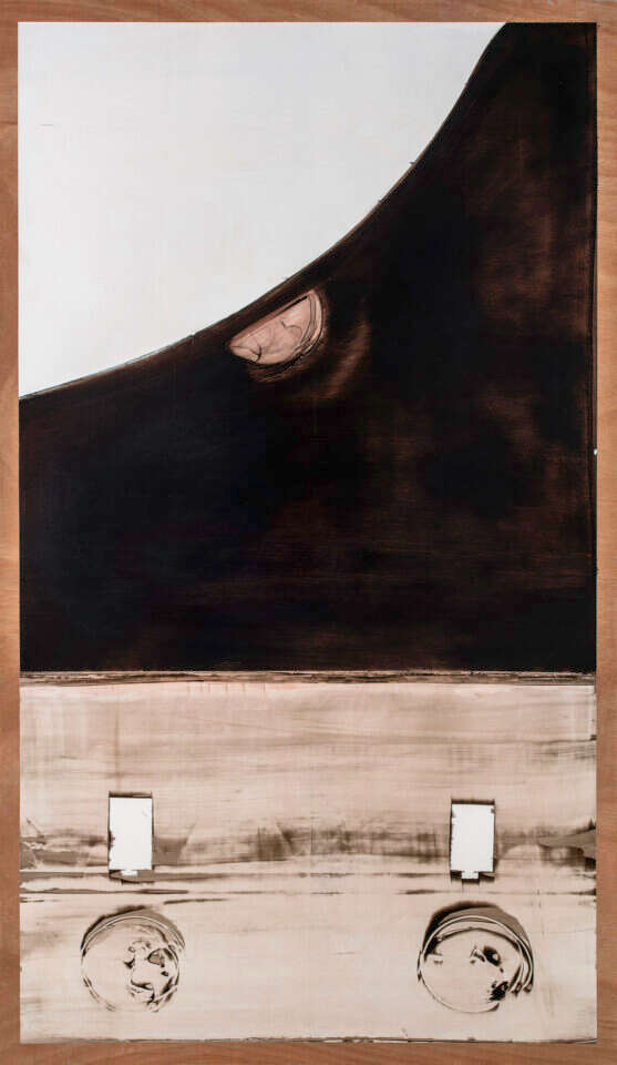 איילת עמרני נבון, "מראה מהשטיח הכחול", 2024. | יגאל פרדו. מתוך התערוכה "מחזורי" המוצגת בגלריה מאיה, תל אביב