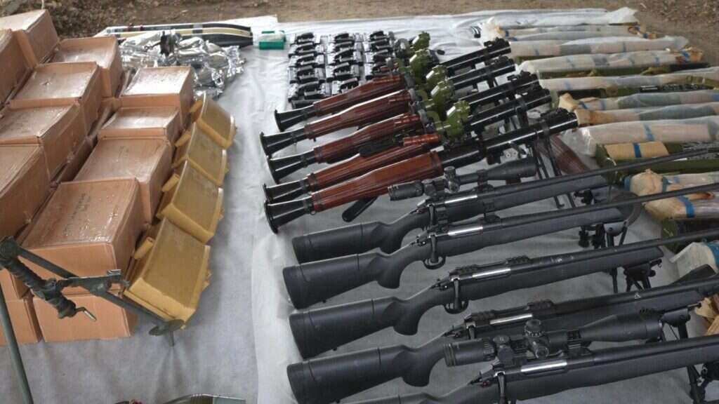 האמל"ח שנתפס. | תקשורת שב"כ האמל"ח שנתפס. | תקשורת שב"כ