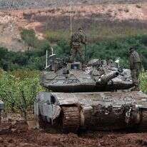 לוחמי צה"ל בגבול לבנון. | EPA