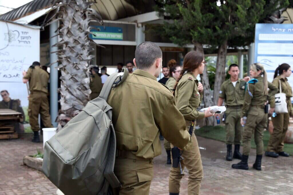 מתגייסים בבקו"ם, אילוסטרציה. | גדעון מרקוביץ'