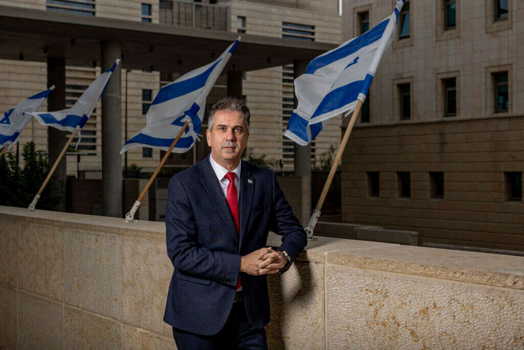 אלי כהן במשרדו בירושלים, השבוע. | נעמה שטרן