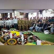 הלוויתו של יונה בריף הי"ד, שנפצע ב-7.10 ונפטר אחרי למעלה משנה. | חיים גולדברג, פלאש 90