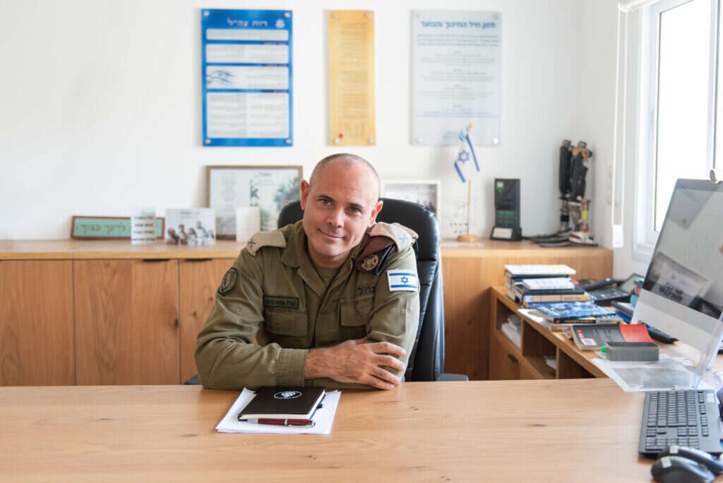 תא"ל אופיר לויוס. | אביטל הירש