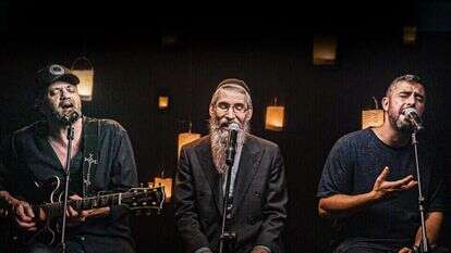 ישי ריבו, אברהם פריד ואמיר דדון. מתוך: פרויקט צמאה