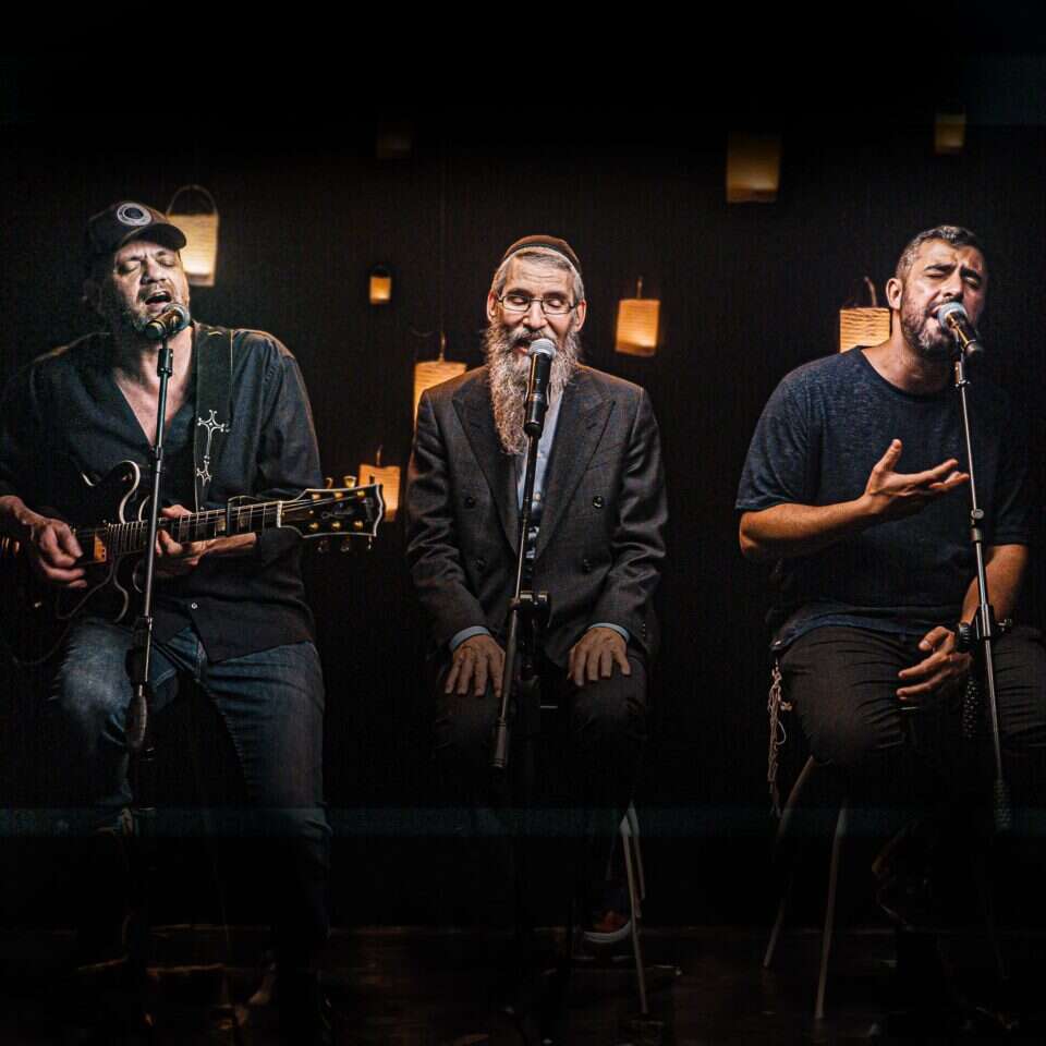 ישי ריבו, אברהם פריד ואמיר דדון. מתוך: פרויקט צמאה