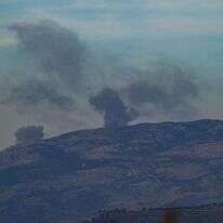 ירי חיזבאללה אל עבר הר דב שבצפון הגליל העליון. | איל מרגולין, פלאש 90