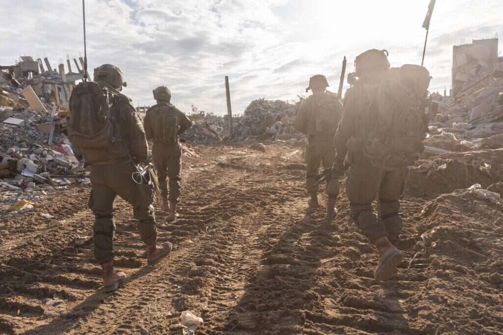 כוחות חטיבת כפיר בבית לאהיה. | דובר צה"ל