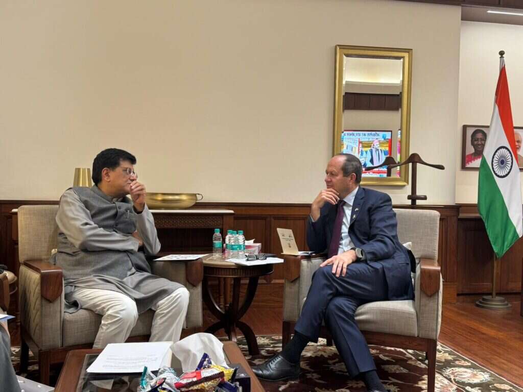 ברקת וגויאל, השבוע בהודו. | דוברות שר הכלכלה והתעשיה