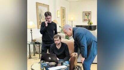 נתניהו, אוריך (במרכז) ואיינהורן | לשכת נתניהו נתניהו, אוריך (במרכז) ואיינהורן | לשכת נתניהו