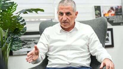 ראש עיריית נהריה רונן מרלי. | אייל מרגולין, ג׳יני