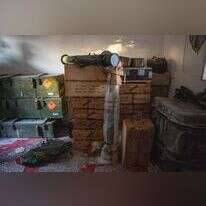 האמל"ח שנמצא בלבנון. באדיבות דובר צה"ל