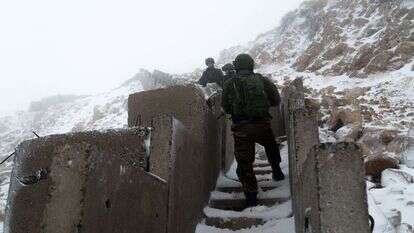 חיילי צה"ל בחרמון הסורי. | דובר צה"ל