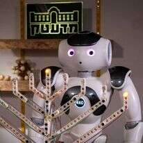 רובוט נאו, מדעטק חיפה. | מושון תמיר