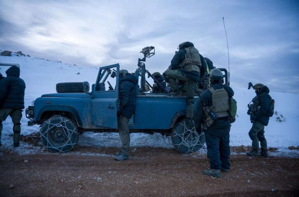 כוחות של יחידת שלדג בחרמון הסורי. | דובר צה"ל כוחות של יחידת שלדג בחרמון הסורי. | דובר צה"ל