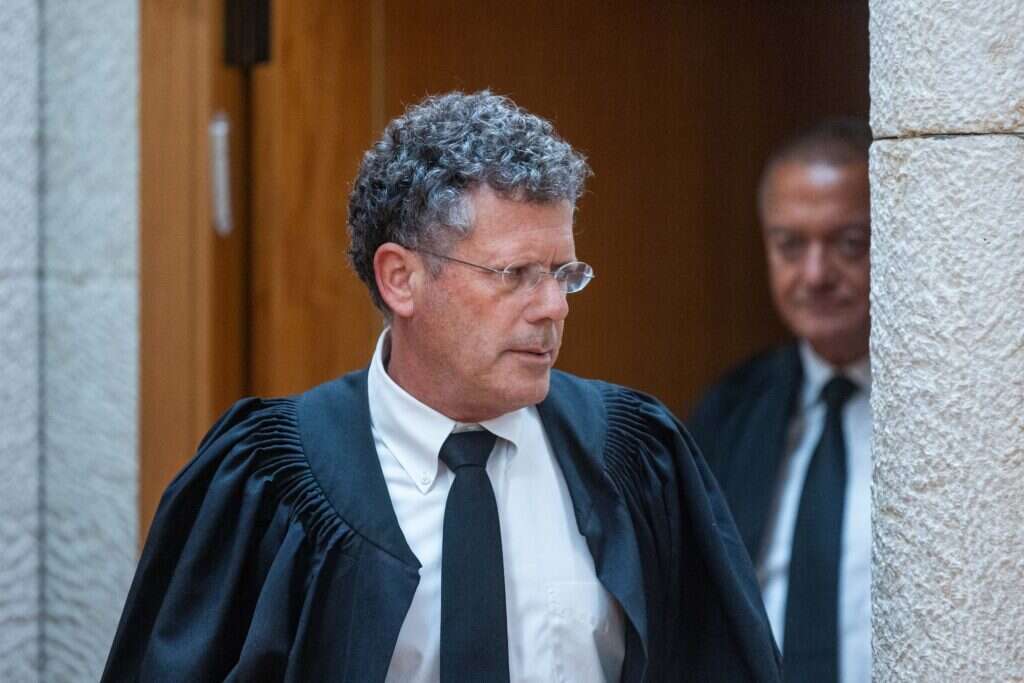 השופט יצחק עמית. | חיים גולדברג, פלאש 90