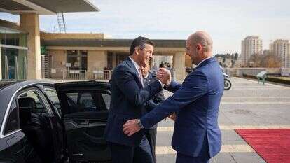 נשיא פרגוואי סנטיאגו פניה מגיע לכנסת ואמיר אוחנה. | נועם מושקוביץ, דוברות הכנסת נשיא פרגוואי סנטיאגו פניה מגיע לכנסת ואמיר אוחנה. | נועם מושקוביץ, דוברות הכנסת