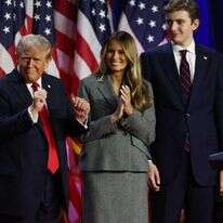 נשיא ארה"ב הנבחר דונלד טראמפ בהיוודע תוצאות הבחירות. | אי. אף. פי