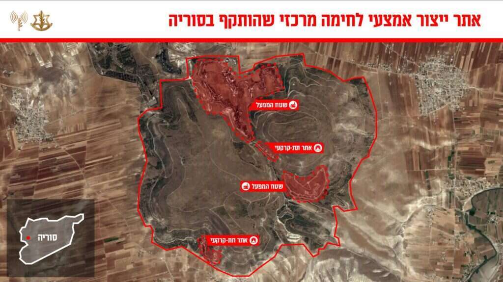 מטרות שהותקפו. דובר צה"ל מטרות שהותקפו. דובר צה"ל