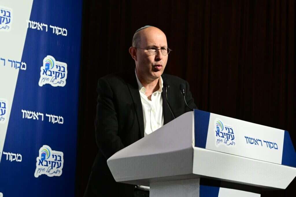 אלעד טנא, עורך ראשי מקור ראשון בוועידת החינוך ה-5. | יוסי זליגר