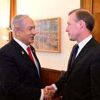 נתניהו עם ג'ייק סאליבן. | עמוס בן גרשום, לע"מ