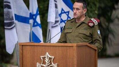 הרמטכ"ל רא"ל הרצי הלוי בטקס חילופי ראש מז"י. | דובר צה"ל