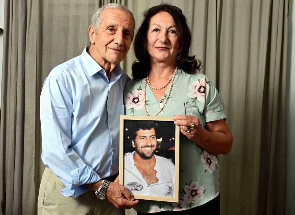 אירן בן־הרוש, אמו של רס"ר דניאל בן־הרוש. | יוסי זליגר