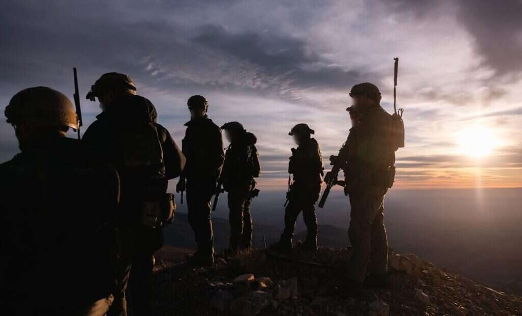 לוחמי יחידת שלדג בחרמון הסורי, השבוע. | דובר צה"ל