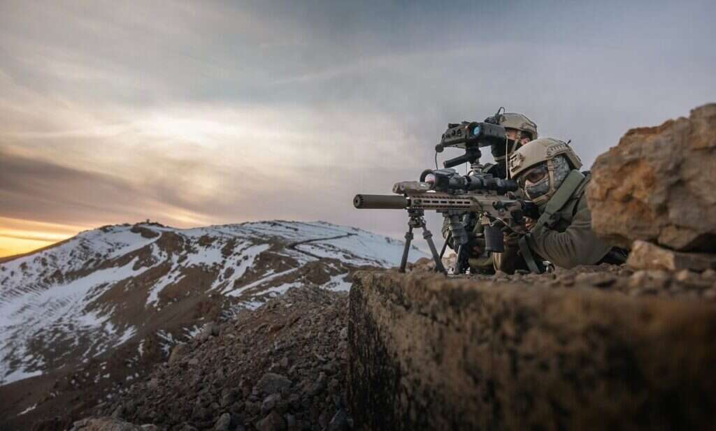 לוחמי יחידת שלדג בחרמון הסורי, השבוע. | דובר צה"ל לוחמי יחידת שלדג בחרמון הסורי, השבוע. | דובר צה"ל