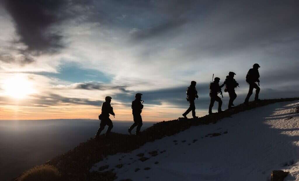 לוחמי יחידת שלדג בחרמון הסורי. | דובר צה"ל