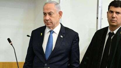 נתניהו על דוכן העדים בבית המשפט. | יוסי זליגר, פלאש 90 נתניהו על דוכן העדים בבית המשפט. | יוסי זליגר, פלאש 90