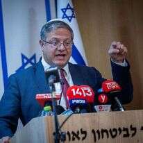 השר בן גביר. | יונתן זינדל/פלאש 90