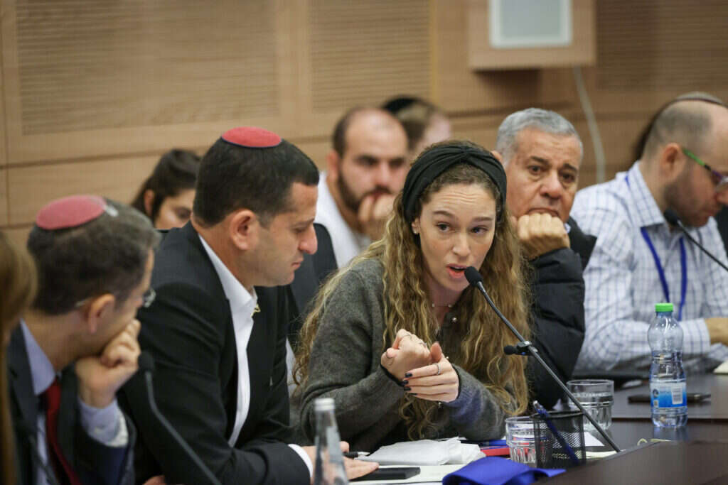 אביטל אשתו של הנגד א' העצור. | דוברות הכנסת - נועם מושקוביץ