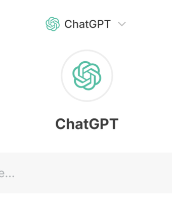 ChatGPT. | מסך