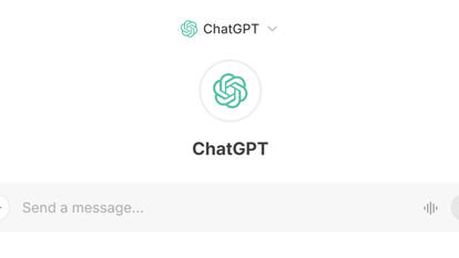 ChatGPT. | מסך