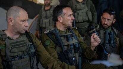 הרמטכ"ל הרצי הלוי ברפיח, היום. | דובר צה"ל