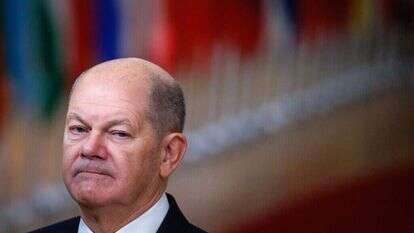 קנצלר גרמניה אולף שולץ, היום. | EPA קנצלר גרמניה אולף שולץ, היום. | EPA