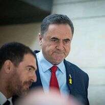 שר הביטחון ישראל כ"ץ. | יונתן זינדל, פלאש 90