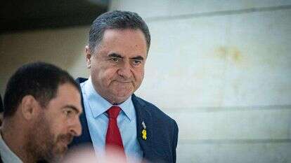 שר הביטחון ישראל כ"ץ. | יונתן זינדל, פלאש 90