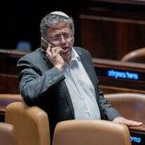 בן־גביר במליאה, השבוע. | חיים גולדברג, פלאש 90