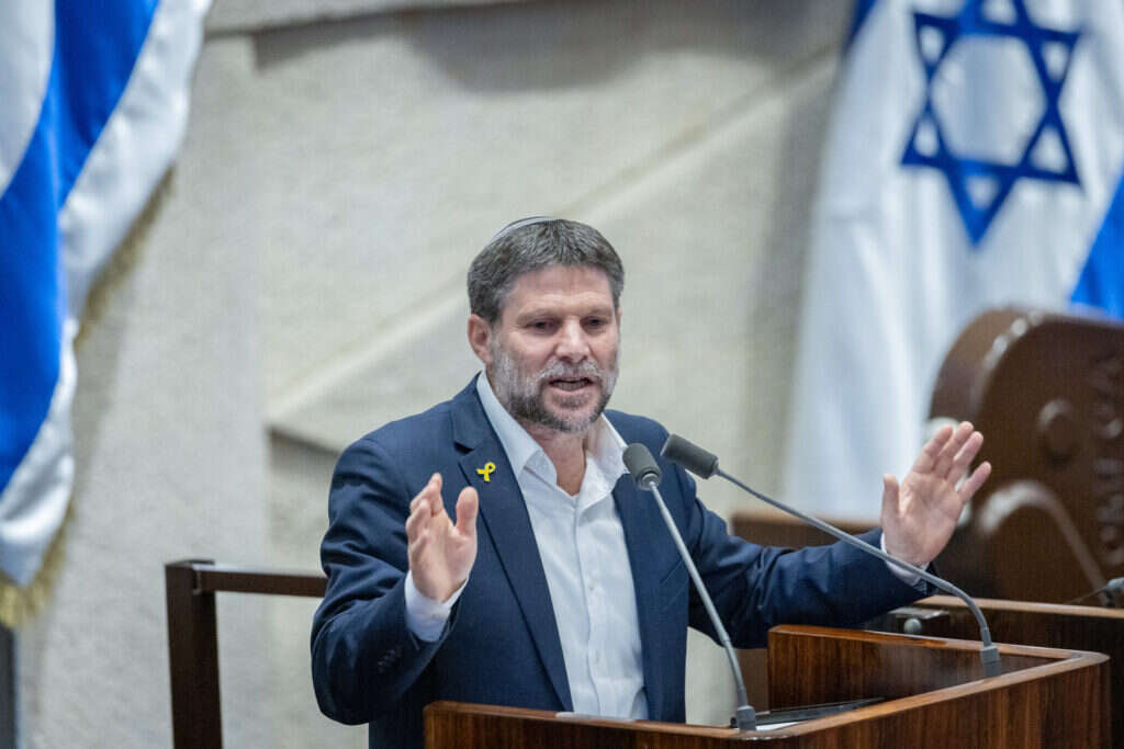 לחנוק את מקורות המימון של ארגוני הפשיעה. בצלאל סמוטריץ'. | חיים גולדברג - פלאש 90