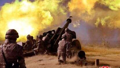 צבא צפון קוריאה. | AFP