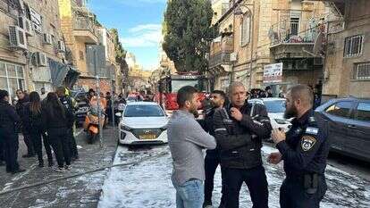זירת האירוע. | דוברות המשטרה