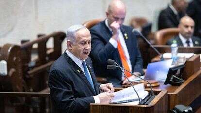 נתניהו בכנסת, היום. | Chaim Goldberg/Flash90