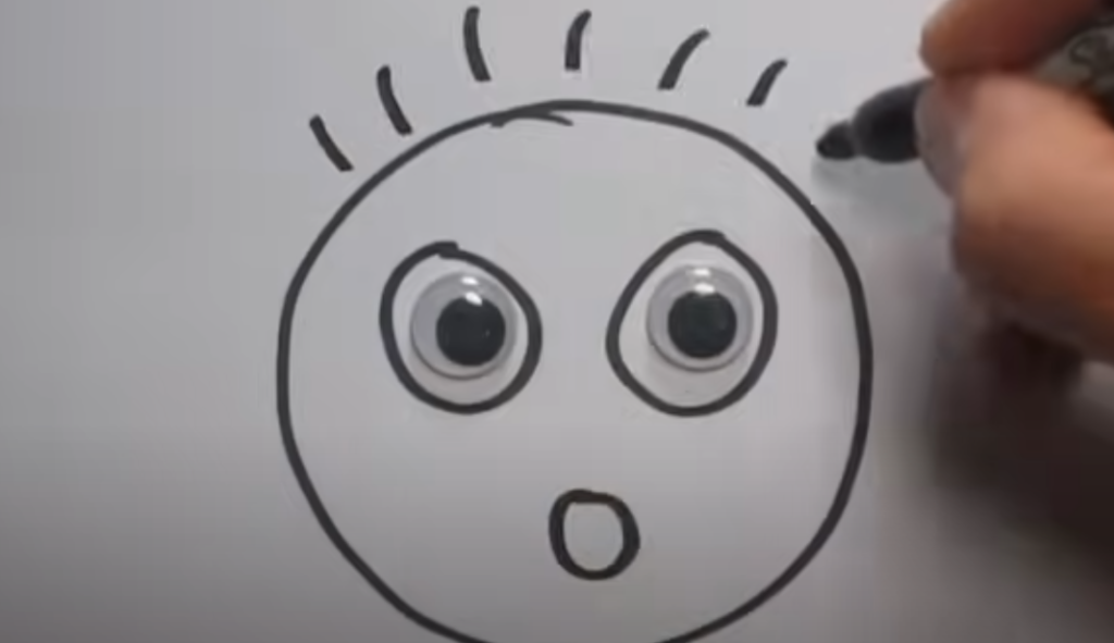 עיניים זזות מודבקות. | מסך מיוטיוב