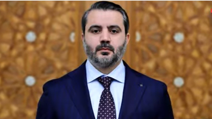 אסעד חסן אל-שיבאני - שר החוץ החדש של סוריה. | מסך מתוך יוטיוב אסעד חסן אל-שיבאני - שר החוץ החדש של סוריה. | מסך מתוך יוטיוב
